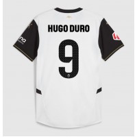 Valencia Hugo Duro #9 Hemmatröja 2024-25 Kortärmad